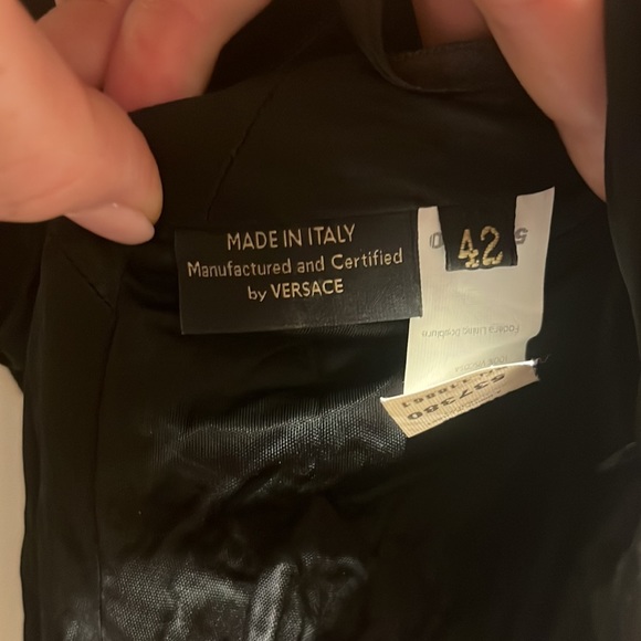 Versace Top with cut outs - Picture 5 of 7